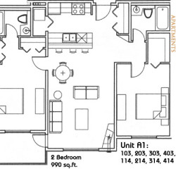 Creekside Apartments Floor Plans