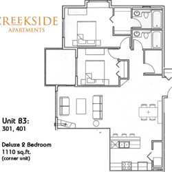 Creekside Apartments Floor Plans