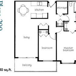 Plaza 200 Apartment Floor Plans