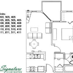 Signature Club Suites Floor Plans