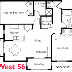 West 56 Suites Floor Plans