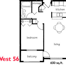 West 56 Suites Floor Plans